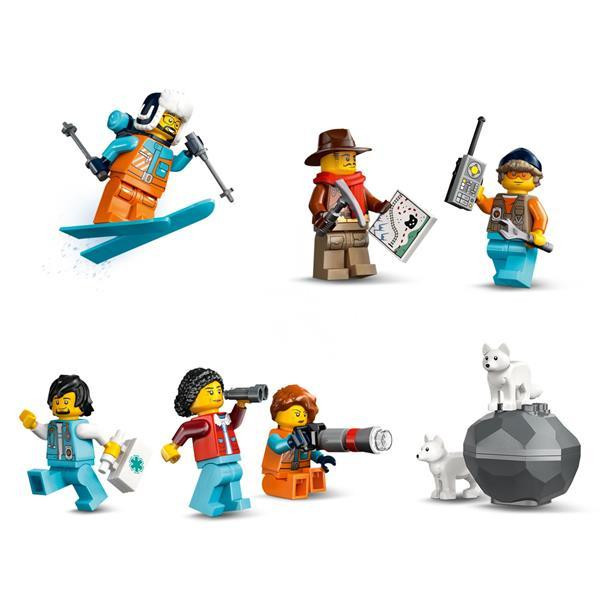 Конструктор LEGO City Арктичний дослідницький експрес 1517 деталей (60470) Харків - фото 3