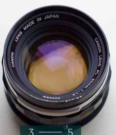 Об'єктив: Canon FL 50mm. F1.4 Харків