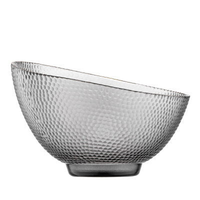 Салатник Ardesto Commelina 22см, скло, сірий (AR5019) Вінниця - фото 4