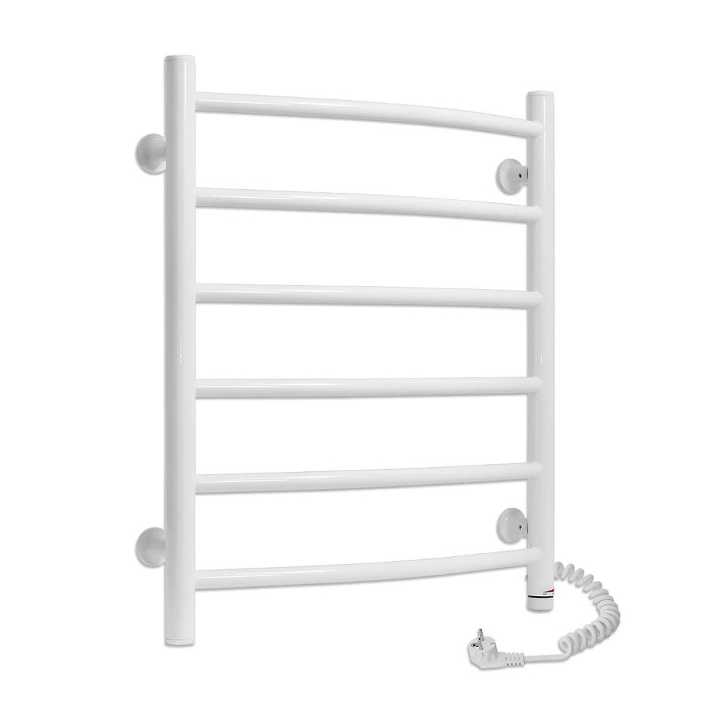 Електричний полотенцесушитель Laris Зебра Класик ЧК6 500Х600 Е білий Київ - фото 1