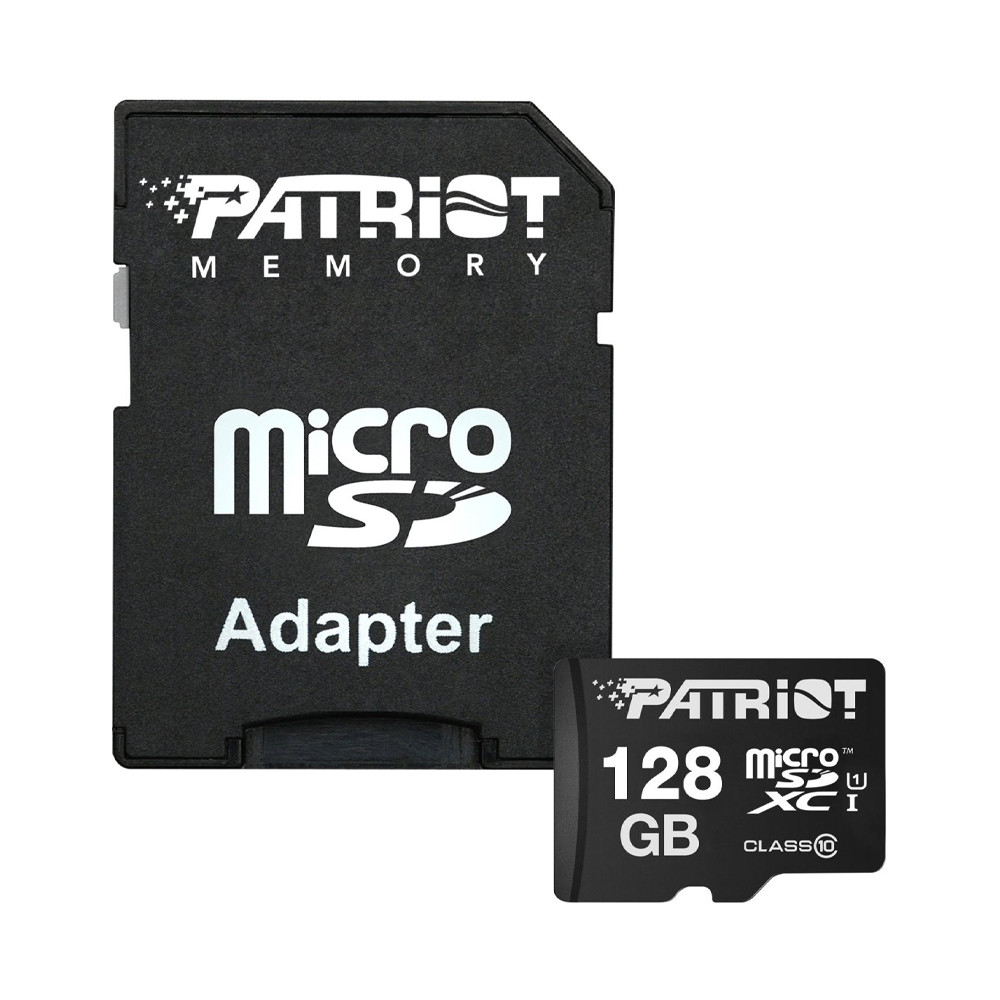 Карта пам`ятi  MicroSDXC 128GB UHS-I Class 10 Patriot LX + SD-adapter (PSF128GMCSDXC10) Київ - фото 2