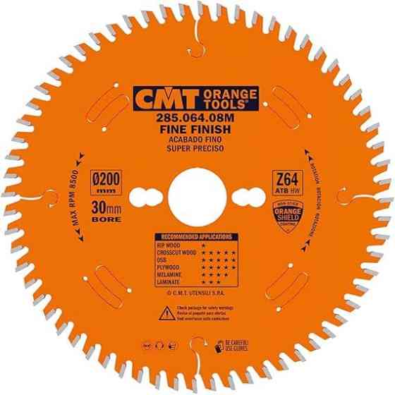 Пиляльний диск по дереву CMT 200х30х64z K3.2/2.2 (285.064.08M) Одеса