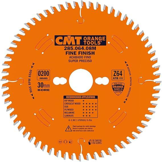 Пиляльний диск по дереву CMT 200х30х64z K3.2/2.2 (285.064.08M) Одеса - фото 1