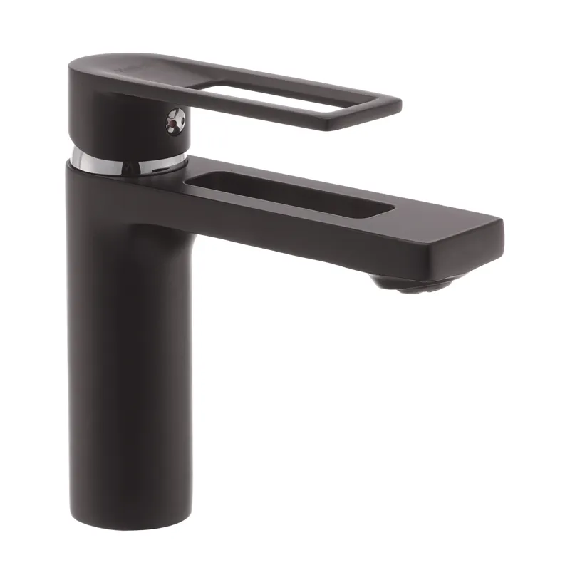 Змішувач для умивальника Haiba Foster 001 Black   ( HB0964 ) 33234 Харьков - изображение 1