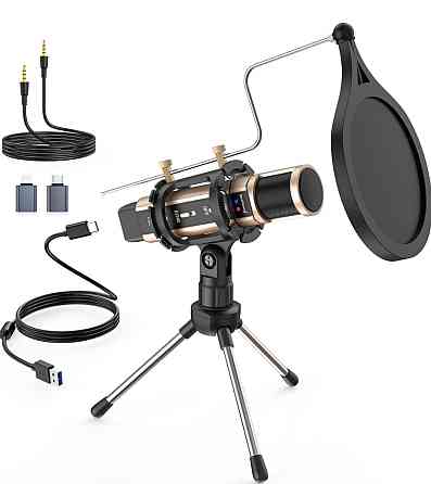 Конденсаторний USB-мікрофон ZealSound K08-U Луцк