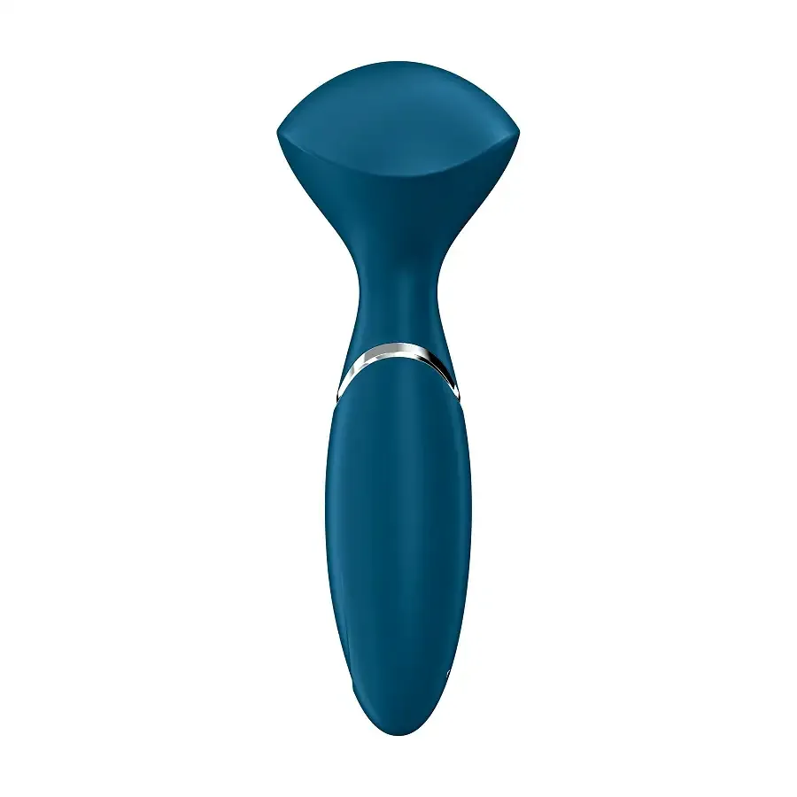 Вібромасажер Satisfyer Mini Wand-er Blue Львів - фото 3