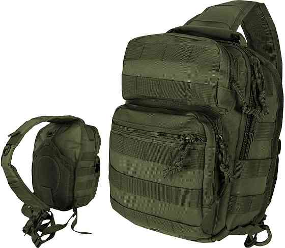 Універсальний Рюкзак однолямковий 9 літрів з системою Molle Mil-Tec від Sturm "Assault" (14059101 Ol Нововолинськ
