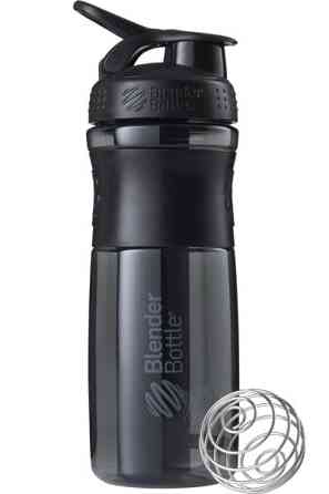 Шейкер спортивний (пляшка) BlenderBottle SportMixer Flip 28oz/820ml Black Кам'янське