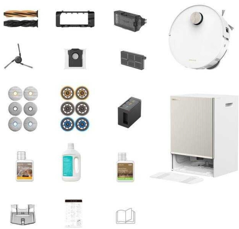 Робот-пилосос Dreame Bot MatriX 10 Ultra White (RLX95CE-Wh) Харків - фото 3