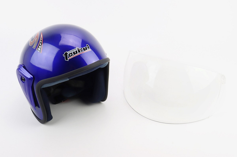 Шолом відкритий HK-215, СИНІЙ (незначні відмінності малюнків, можливі дефекти фарбування) Киев - изображение 1