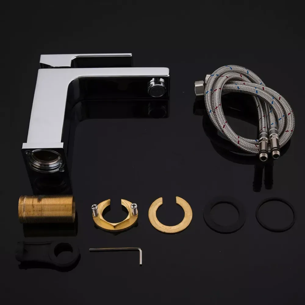 Змішувач для умивальника GAPPO G1018 хром Київ - фото 4