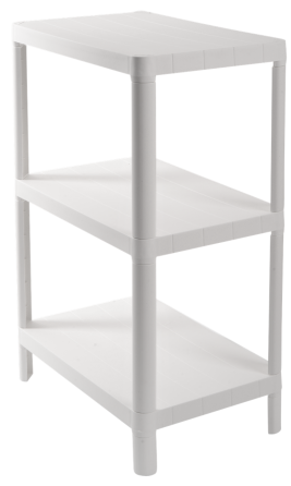 Етажерка 3-х ярусна Violet House 6031 Olympic WHITE 27х42х67 см (7040711) Київ