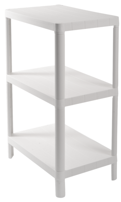 Етажерка 3-х ярусна Violet House 6031 Olympic WHITE 27х42х67 см (7040711) Київ - фото 1