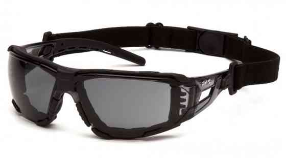 Окуляри захисні з ущільнювачем Pyramex Fyxate (gray) Super Anti-Fog H2MAX, сірі Запоріжжя