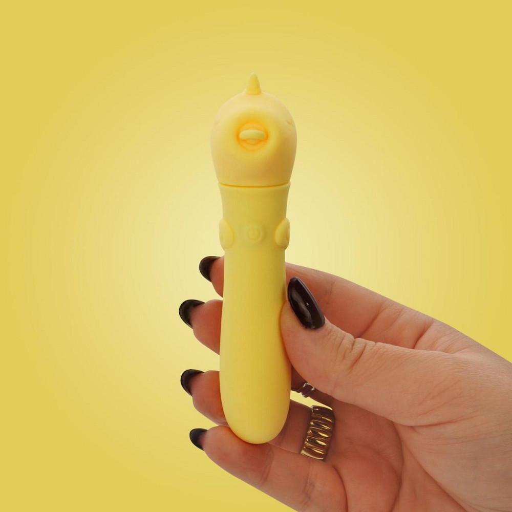 Вібратор-єдиноріжка Unihorn USB Bullet – Bean Blossom, віброкуля, USB-зарядка, 10 режимів Sex Aura Київ - фото 7