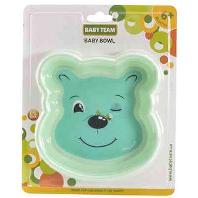 Тарелка детская Baby Team Любимые зверушки (6011_медвежонок) Винница