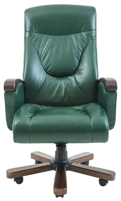 Офісне Крісло Керівника Richman Boss Madras Green India Wood М3 MultiBlock Зелений Київ - фото 2