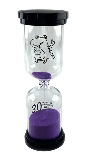 Песочные часы на 30 мин фиолетовый песок Киев - изображение 1