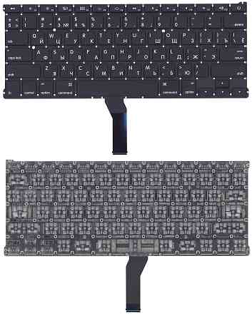 Клавиатура для ноутбука Apple MacBook Air 2011+ (A1369) Black, (No Frame), RU (горизонтальный энтер) Вінниця