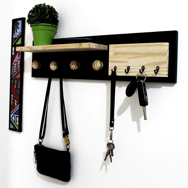 Вішалка для сумок "Рібафета" венге-бланже Миколаїв - фото 1