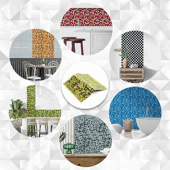 Мозаика зеркальная 298х298х4,5мм Золото SW-00002372 Днепр