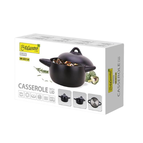 Каструля 4л антипригарне покриття Maestro Житомир