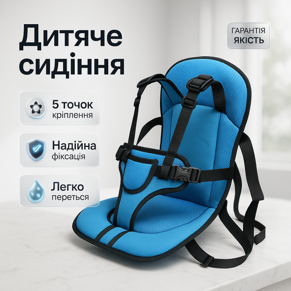 Безкаркасне автокрісло для авто Multi Function Car Cushion, Авто1 3-7 років, Безкаркасне автокрісло VF-33 Львів - фото 9