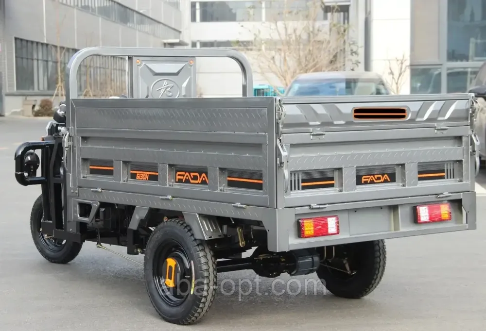 ЕЛЕКТРИЧНИЙ ВАНТАЖНИЙ ТРИЦИКЛ FADA БІЗОН 1800W-72V-58Ah Шини: 12"/12" купити в інтернет-магазині Одеса - фото 7