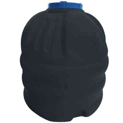 Емкость для воды Пласт Бак вертикальная не пищевая 750 л черная выдувная (6441) Винница