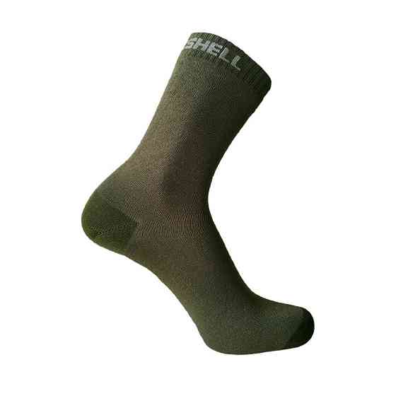 Носки водонепроницаемые Dexshell Ultra Thin Crew OG (Хаки) размер L (43-46) Винница