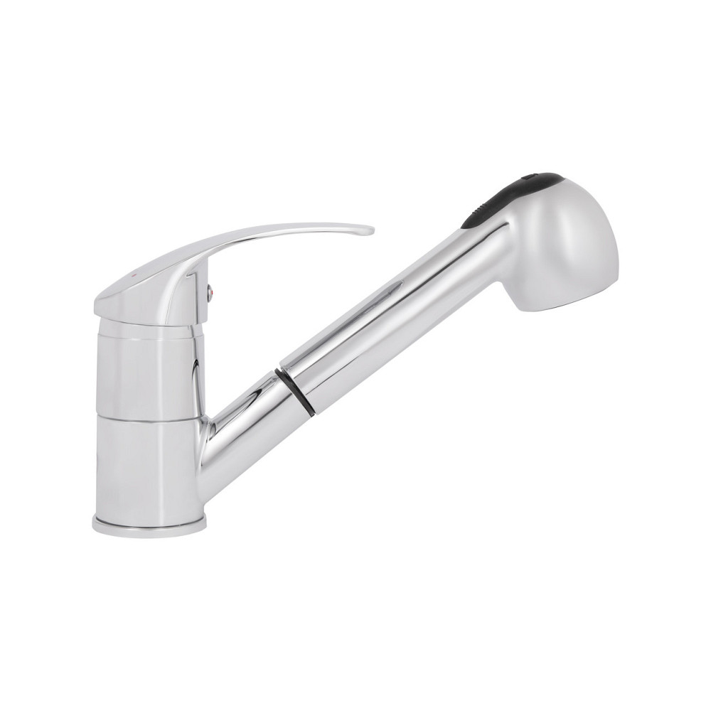 Смеситель для кухни Lidz Mars 011 с выдвижным изливом (k40) LDMAR011CRM34859 Chrome Киев - изображение 9