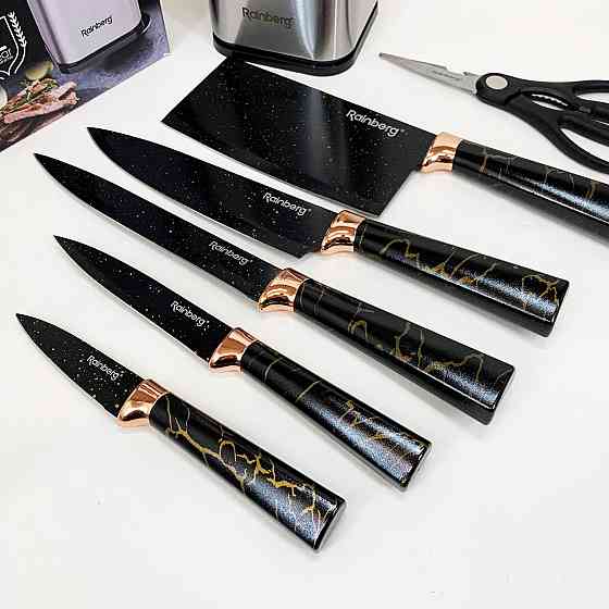 Набір ножів для гурманів і кулінарів, Кухонні ножі для нарізання Професійні ножі домашньої кухні MU-60 Івано-Франківськ