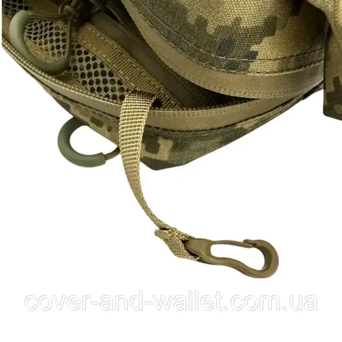 Поясная мужская тактическая сумка бананка Pixel Cordura 1000den (велкро) (ММ14) Киев - изображение 5