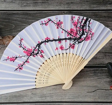 Веер белый летний Сакура Киев - изображение 1