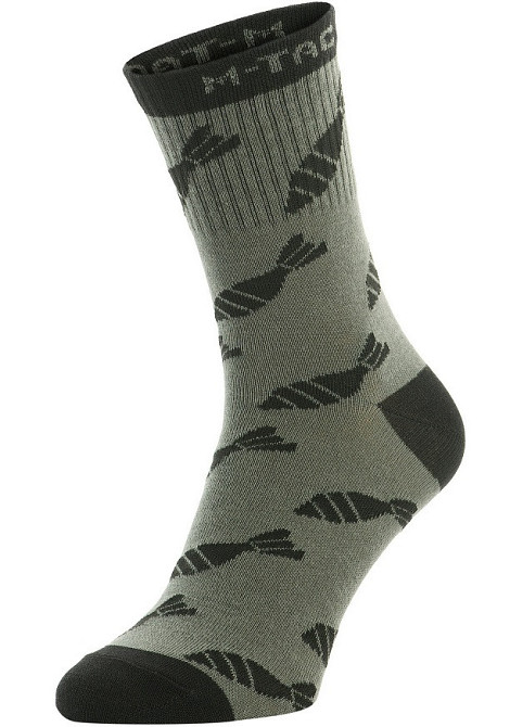 Повседневные Носки высокие легкие из хлопка M-Tac 