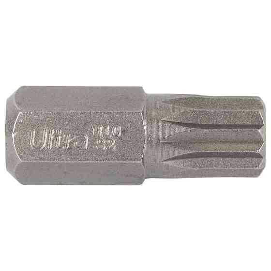 Ultra Биты Spline M10×30мм 10мм 10шт S2 (блистер) ULTRA (4015902) Київ