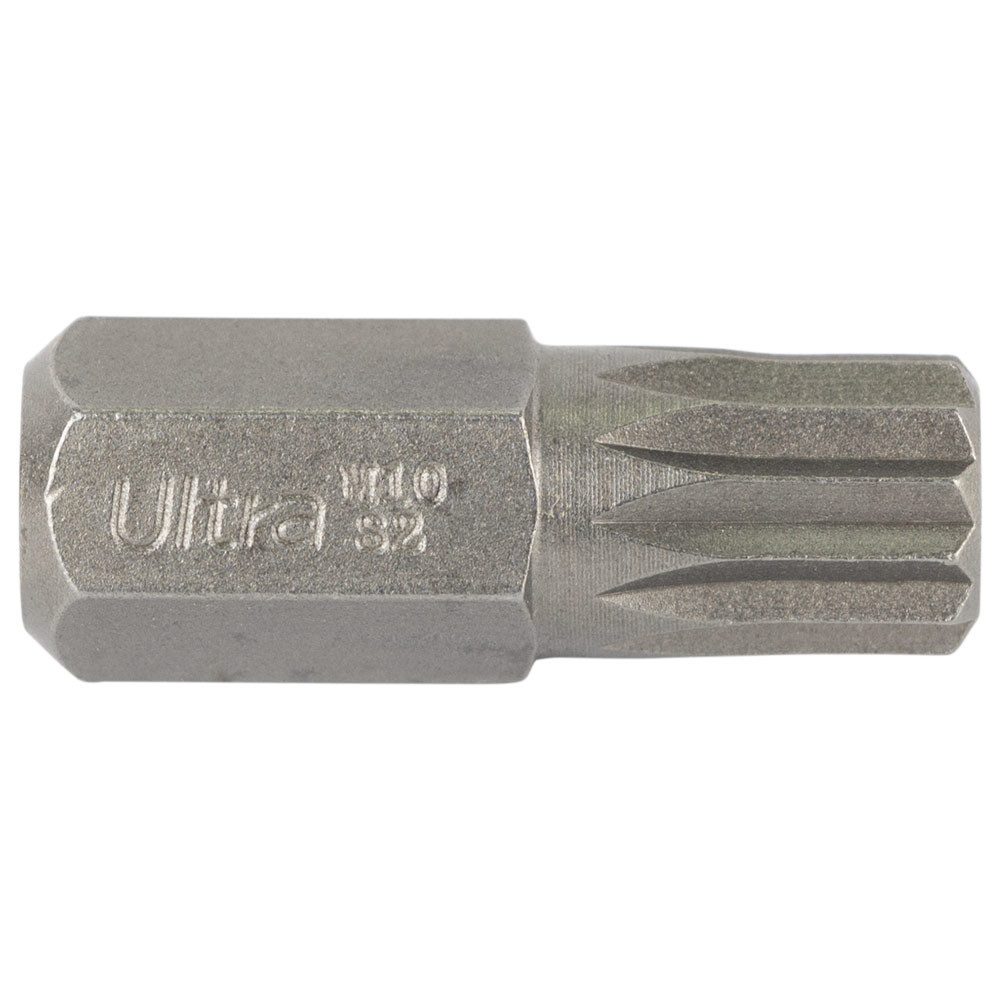Ultra Биты Spline M10×30мм 10мм 10шт S2 (блистер) ULTRA (4015902) Київ - фото 2
