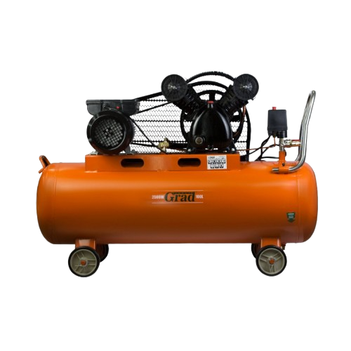 Компресор V 2,5кВт 378л/хв 8 бар 100л пасовий 2 крана Grad Житомир