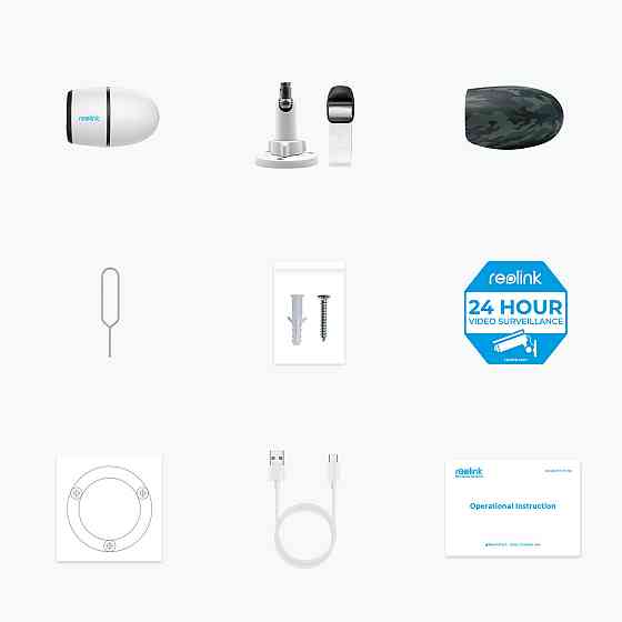 IP камера Reolink Go Series G330 (Go Plus) white Харків
