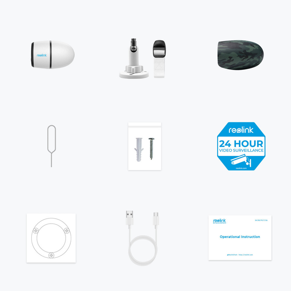 IP камера Reolink Go Series G330 (Go Plus) white Харків - фото 4