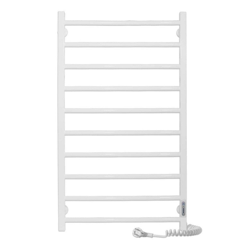 Електрича рушникосушка Laris Зебра Альфа ЧК6 500Х900 Е білий, праве підключення Київ - фото 2