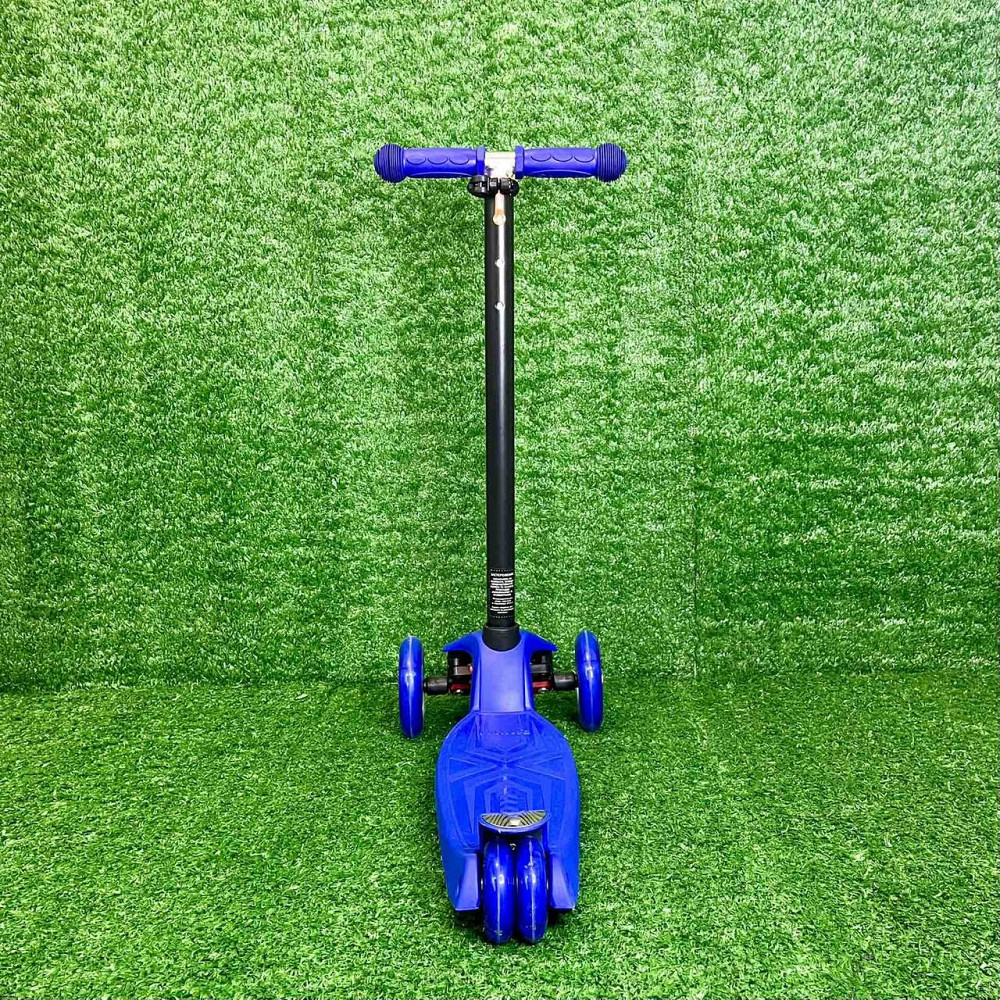 Самокат триколісний iTrike MAXI з підсвічуванням коліс Синій (JR 3-003-DBL) Чернігів - фото 5