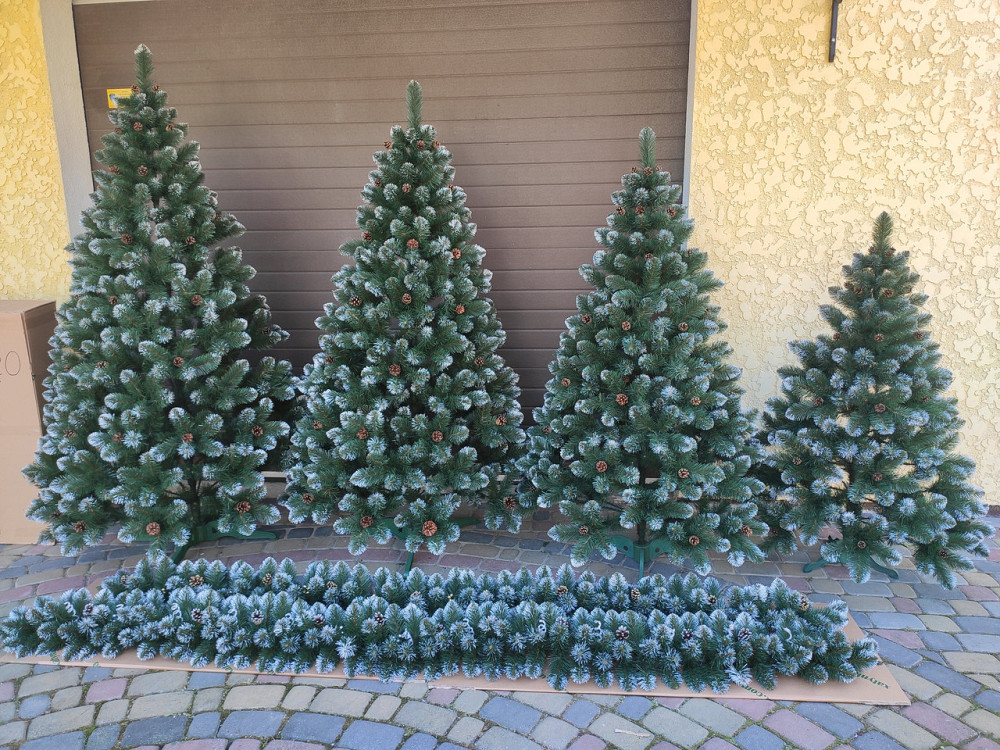 Елка искусственная новогодняя «Элитная» с шишками 1.5 / 1.8 / 2 / 2.5 м 2.2 Киев - изображение 9
