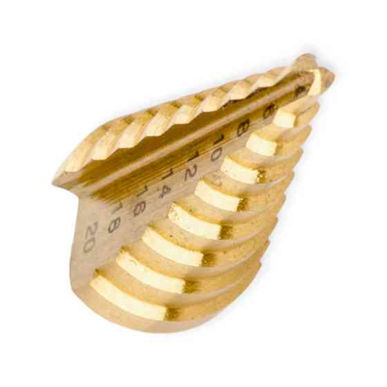 Свердло ступінчасте 4-20 мм, сталь HSS Мукачево