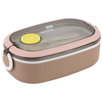Ланч-бокс Kite 900 мл, бежевий (K25-1180-1) Вінниця - фото 1