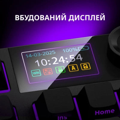 Клавіатура Lorgar KBP70TKLW Wireless TKL Mechanical Pro UA Black/Yellow (LRG-KBP70TKLW-YL-US) Вінниця - фото 5
