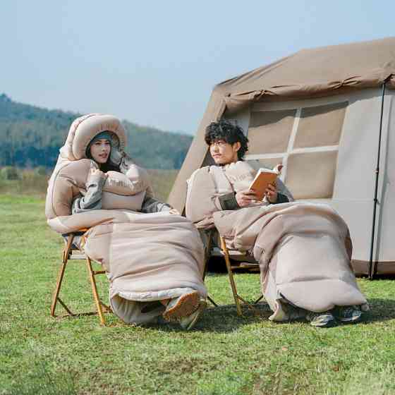 Спальний мішок овальний Naturehike PS200 CNK2350WS026 (Бежевий) Вінниця