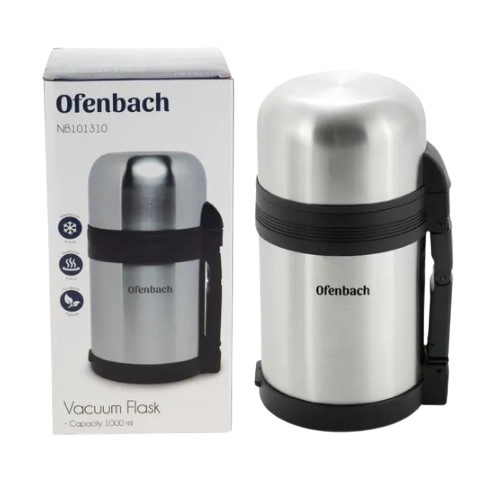 Термос 1000мл нержавіюча сталь Ofenbach 101310 Житомир - фото 3