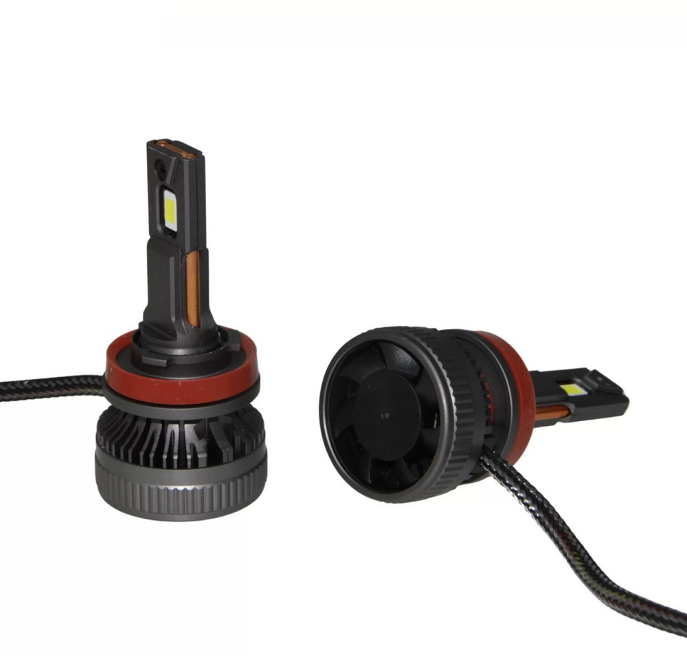 Комплект світлодіодних ламп QLine DualVision H8/H9/H11/H16 (PGJ19) 65W Canbus 6000K 12V Харків - фото 7