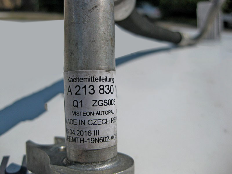 Mercedes-Benz  A2138301900 Трубка кондиціонера до компресора C-Class W205 E-Class CLS C257 Одеса - фото 3